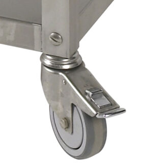 Kit 4 wheels Ã˜125 for pastry furniture
