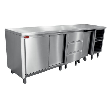 Module for pastry hopper 125 liters on wheels