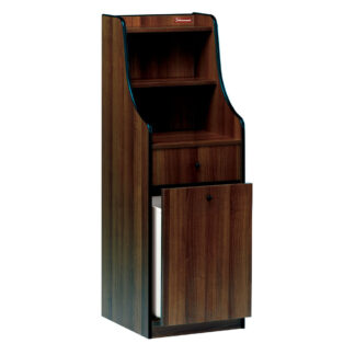 Service element, 1 drawer, 1 hopper, "WengÃ©"