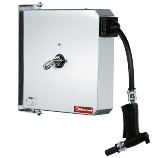 Cleaning station, automatic roll up 6 meters