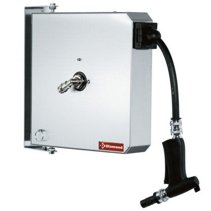 Cleaning station, automatic roll up 6 meters