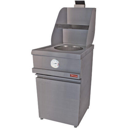 Gas fryer HEAVY DUTY, 1 round basin, mechanic