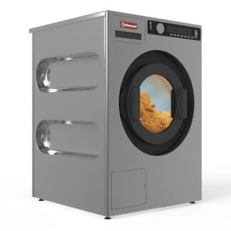 Washing machine with spin-dryer 8 kg "inox-titanium", with drain pump