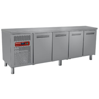 Cooling table, ventilated, 4 doors GN 1/1 (550 Lit.)