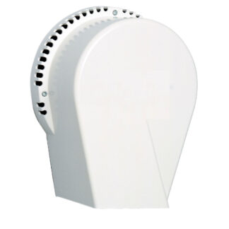 Electric hand dryer, white