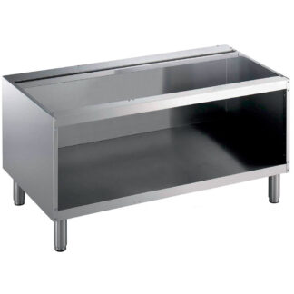 Open base, 1200 mm, stainless steel AISI 304
