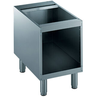 Open base, 400 mm, stainless steel AISI 304