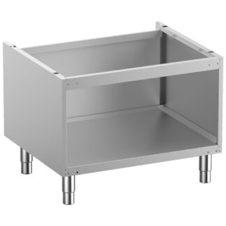 Open base on removable feet in stainless steel