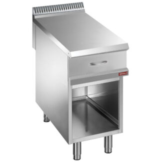Neutral element with GN drawers, module 1/2 , open base