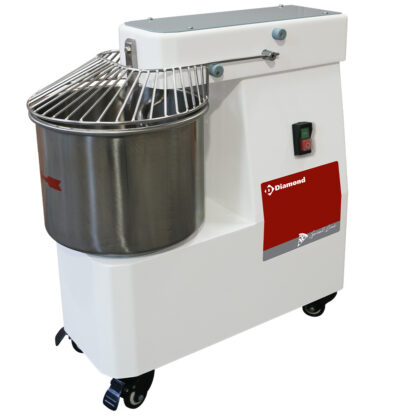 Spiral kneader 10 Liters, on wheels