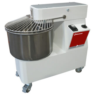 Spiral kneader 22 Liters, timer, on wheels
