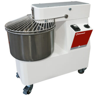 Spiral kneader 33 liters, timer, on wheels