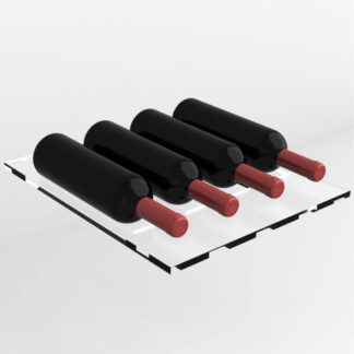 Plexiglass shelf with mounting brackets