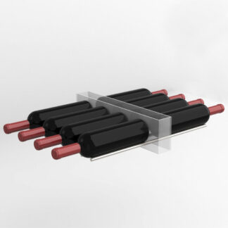Kit of 8 aluminum rods (in 2 parts)