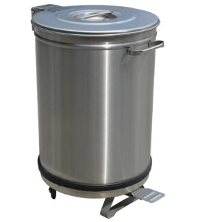 Dustbin, lid with pedal - 95 liters
