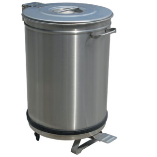 Dustbin, lid with pedal - 50 liters
