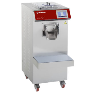 Pasteurization appliance combined with ice-cream turbine 35 liters/h, water condenser, VV and TOUCH SCREEN