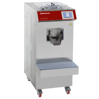 Pasteurization appliance combined with ice-cream turbine 60 liters/h, water condenser, VV and TOUCH SCREEN