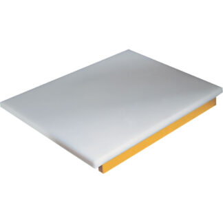 Polyethylene cutting boards for chicken (yellow)