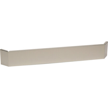 Frontal plinths in stainless steel external angle