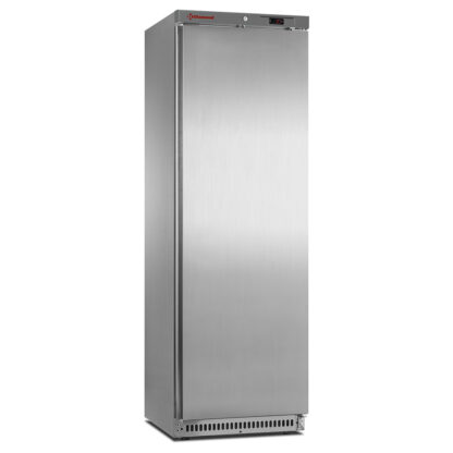 Ventilated refrigerator, 400 liters. stainless steel