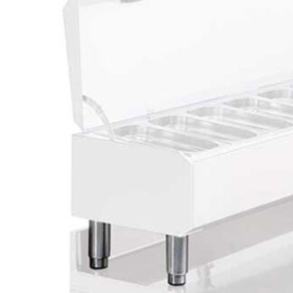 Kit of 4 adjustable stainless steel legs (Compact Line)