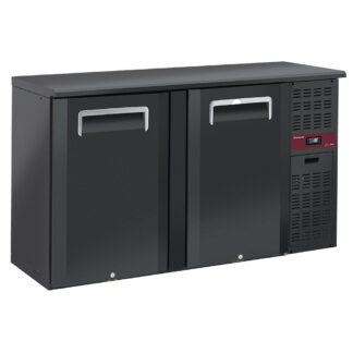 Bottle cooler 2 doors, 320 liters, adjustable feet
