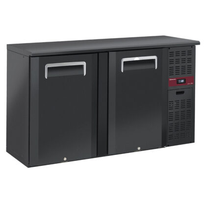 Bottle cooler 2 doors, 320 liters, adjustable feet