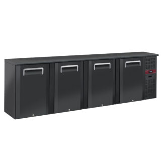 Back Bar Cooler 4 doors, 783 liters