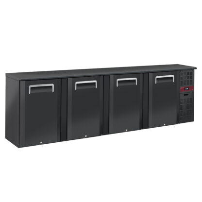Back Bar Cooler 4 doors, 783 liters