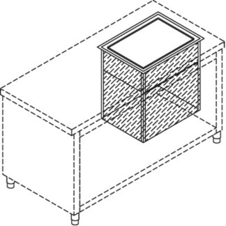 Neutral basket reservoir 500x500 mm