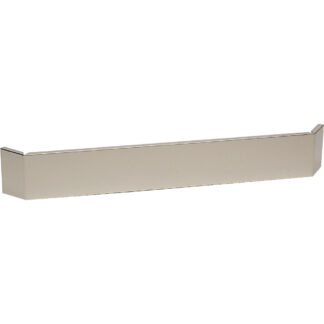 Frontal plinth in stainless steel external angle