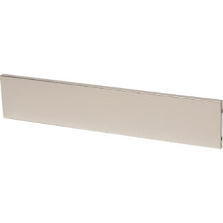 Frontal plinth in stainless steel