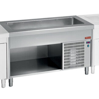 Cooled tank on open cupboard 3x GN 1/1
