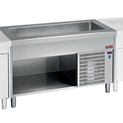 Cooled tank on open cupboard 3x GN 1/1