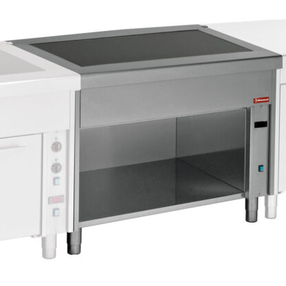 Vitro-ceramic element on cupboard 4x GN 1/1