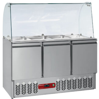 Set saladette & Kit curved glass :
