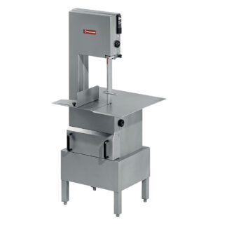 Floor standing stainless steel band saw, 2400 mm, 700 turns/min