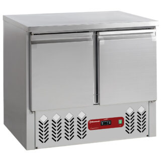 Compact counter freezer 2 doors GN 1/1, 240 Lit
