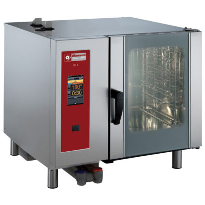 Gas oven "TOUCH" oven direct steam and convection, 6x GN 1/1+Cleaning