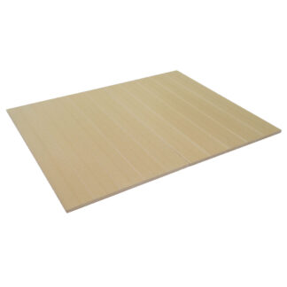 Optional per chamber : floor heating stone