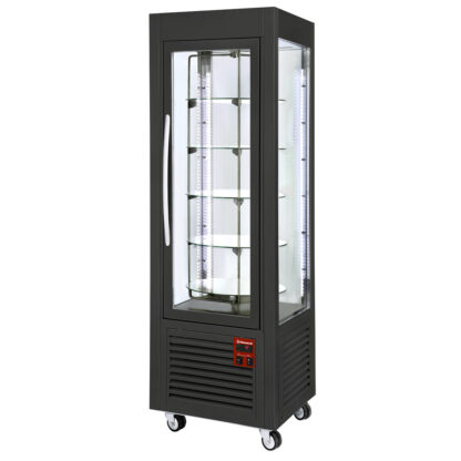 Panoramic display, 5 rotating plates, 360 LT, Black