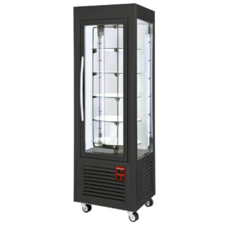 Panoramic display, 5 rotating plates, 360 LT, Black