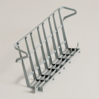 Tilted  x glasses, basket 500x500 - Polypropylene