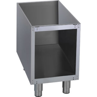 Open undercarriage for grill, 1/2 module