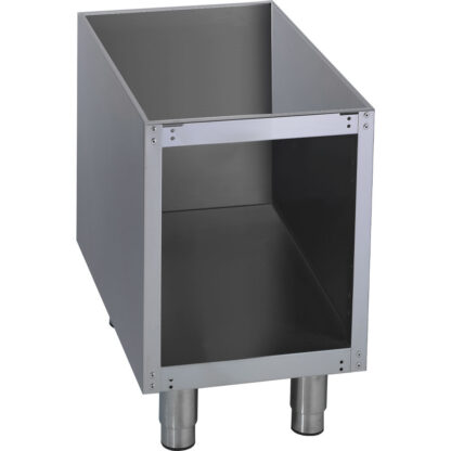 Open undercarriage for grill, 1/2 module