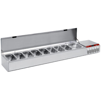 Refrigerated structureGN 10x1/3, with lid