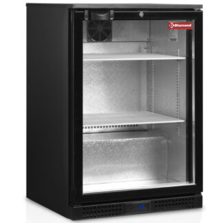 Ventilated bottle cooler, "Back Bar", 1 swingdoor