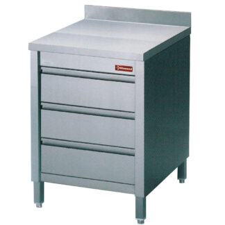 Table on cupboard with 3 drawers GN1/1