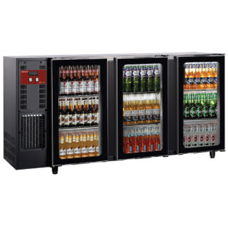 Bottle cooler 3 glass doors, 579 liters